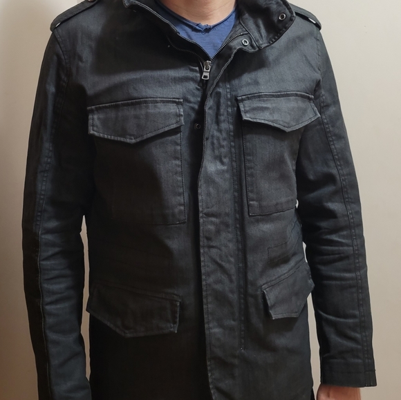 Armany Exchange Jeans Jacket M - Picture 5 of 10